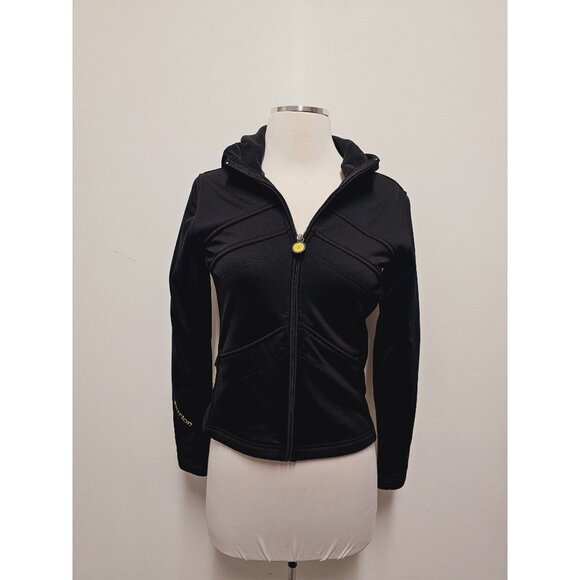 Burton Jackets & Blazers - Burton Jacket Womens Black Small Soft Shell Hooded Zip Up